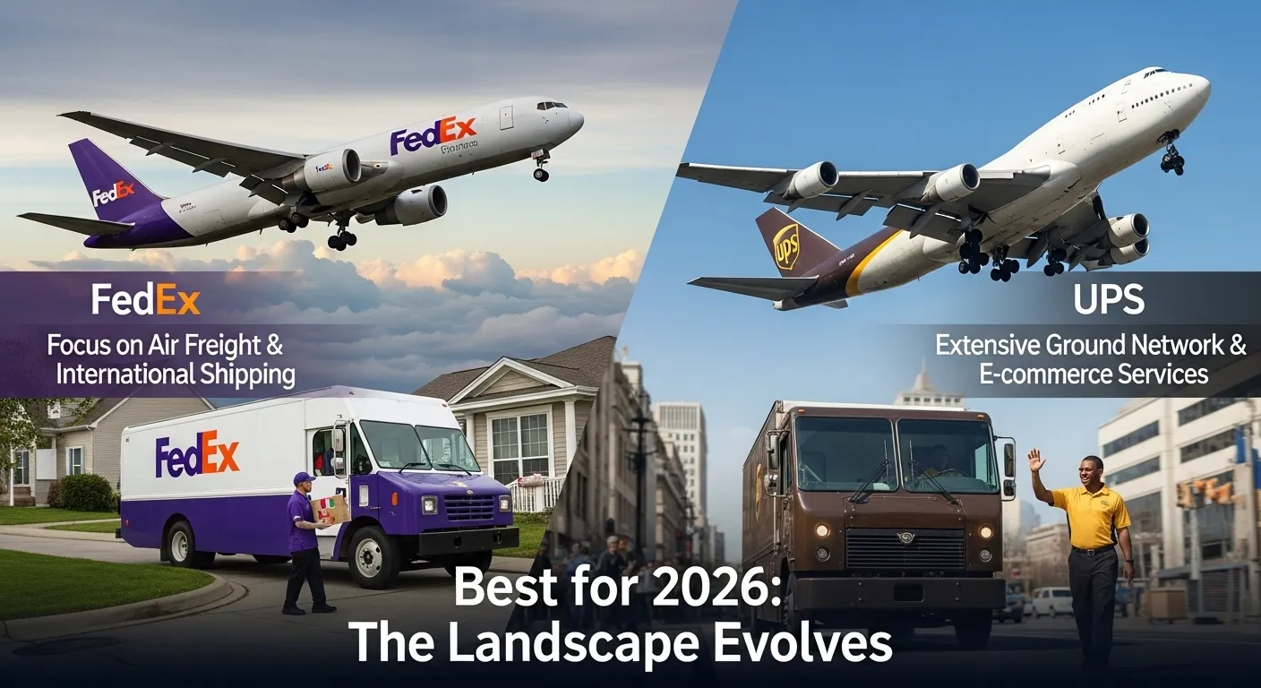 difference between FedEx and UPS