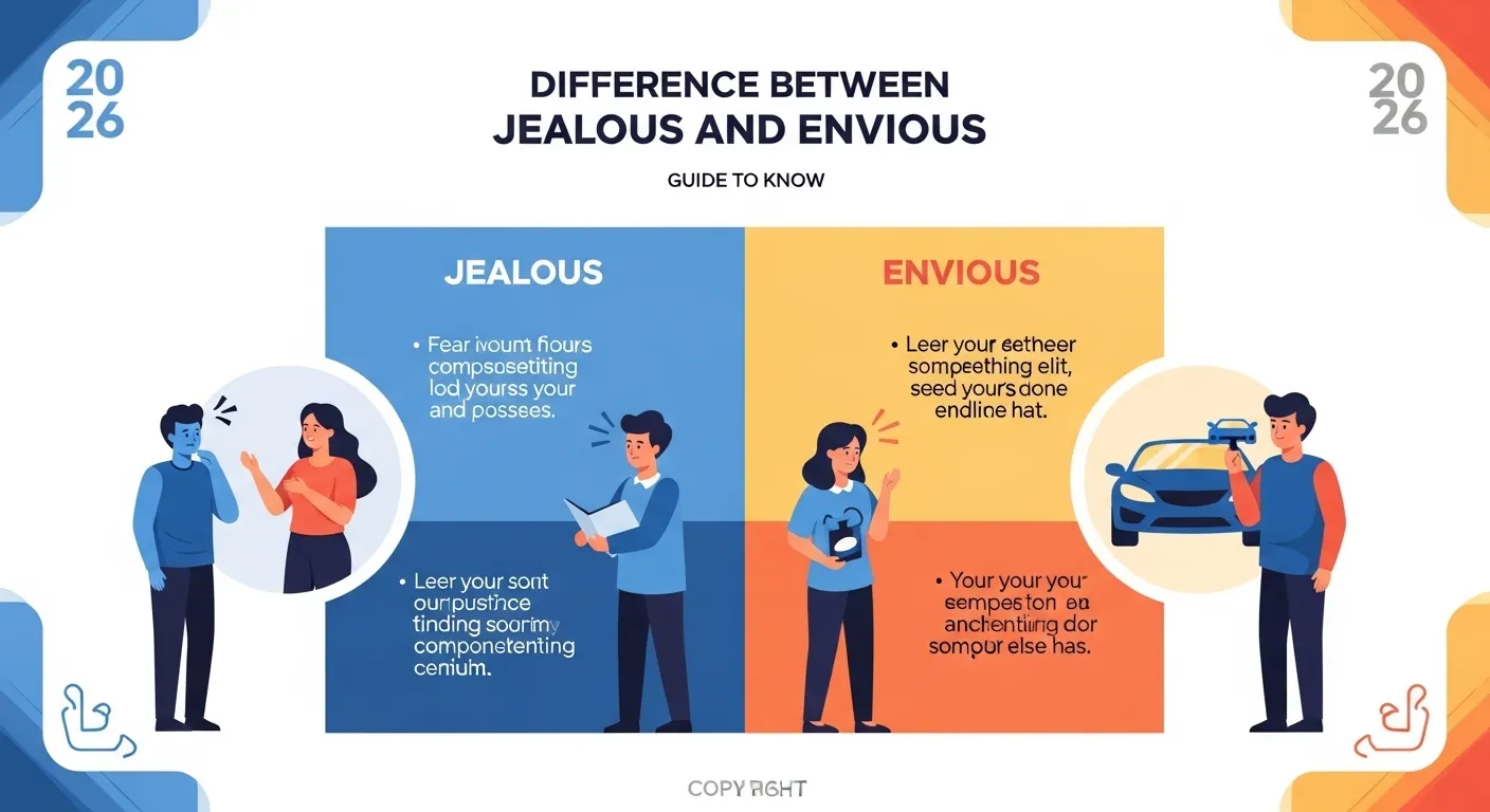 difference between jealous and envious
