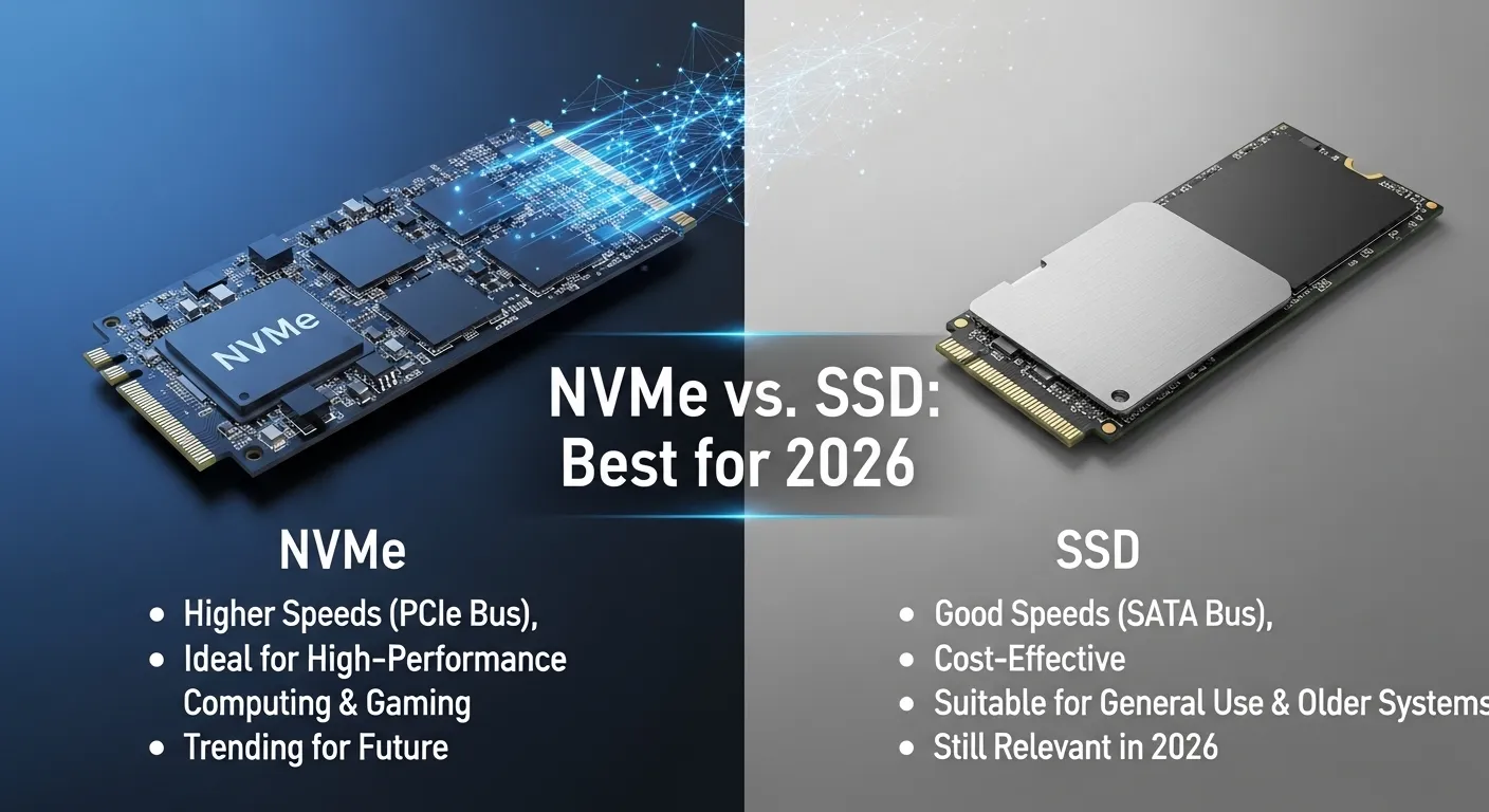 difference between NVMe and SSD