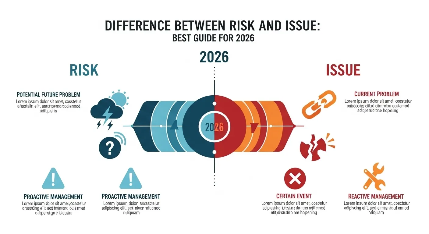 difference between risk and issue