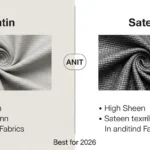 difference between satin and sateen