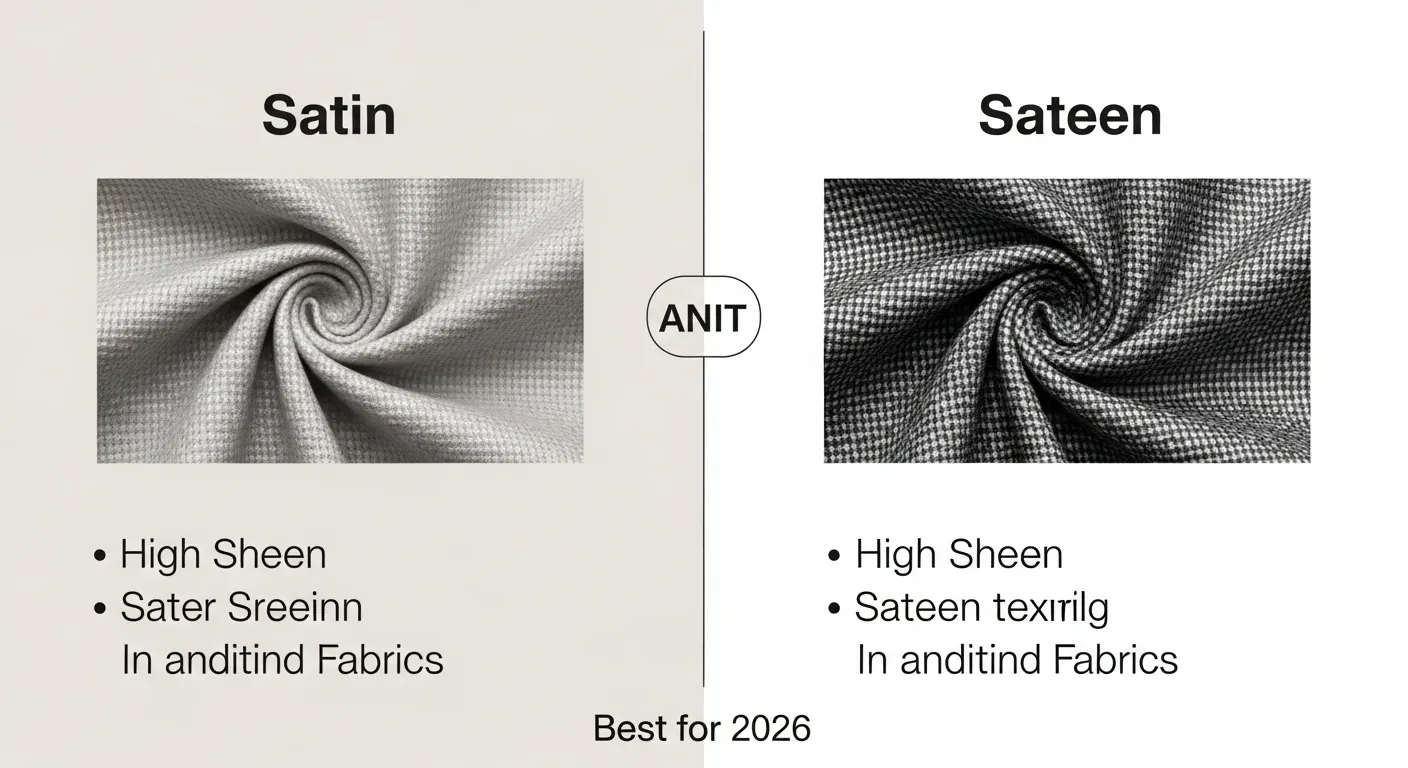 difference between satin and sateen