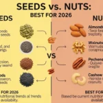 difference between seeds and nuts