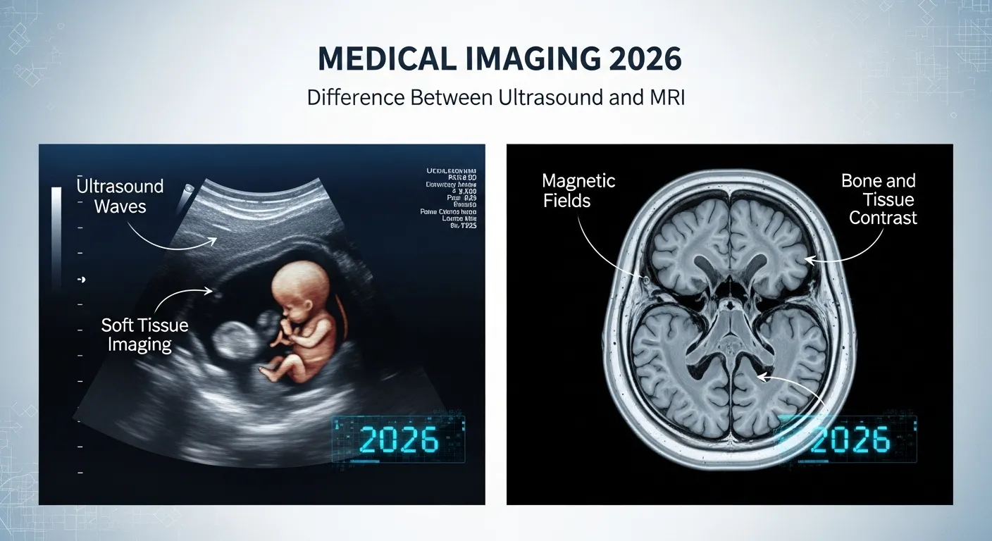difference between ultrasound and MRI