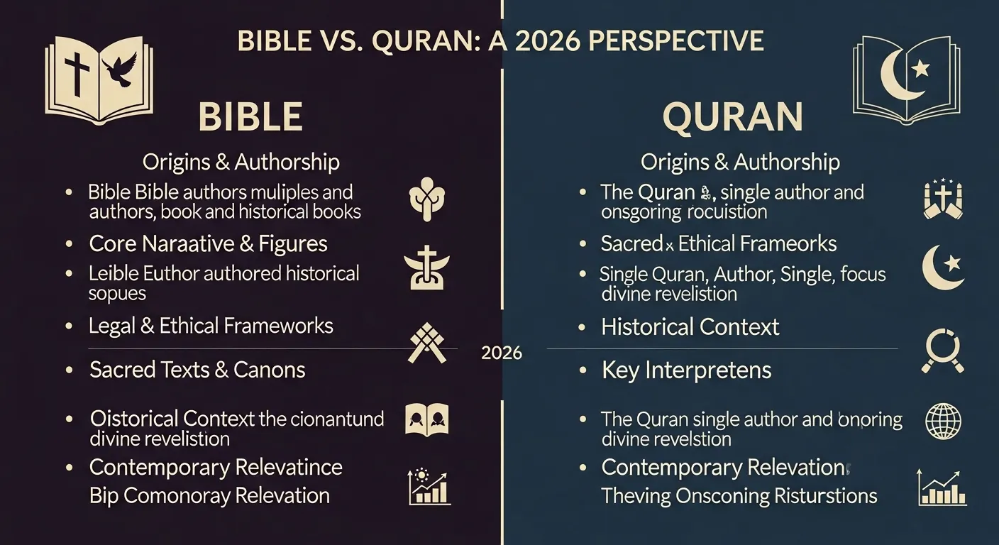 difference between Bible and Quran