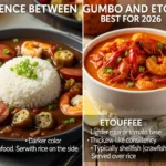difference between gumbo and etouffee