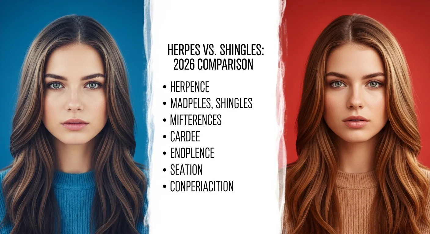 difference between herpes and shingles