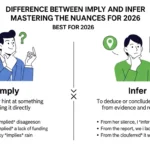 difference between imply and infer