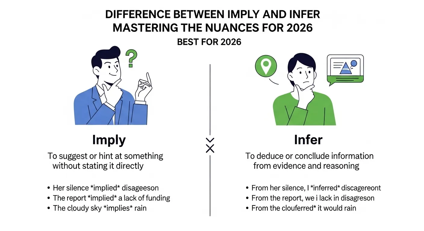 difference between imply and infer