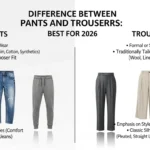 difference between pants and trousers