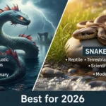 difference between serpent and snake