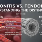 difference between tendonitis and tendonosis