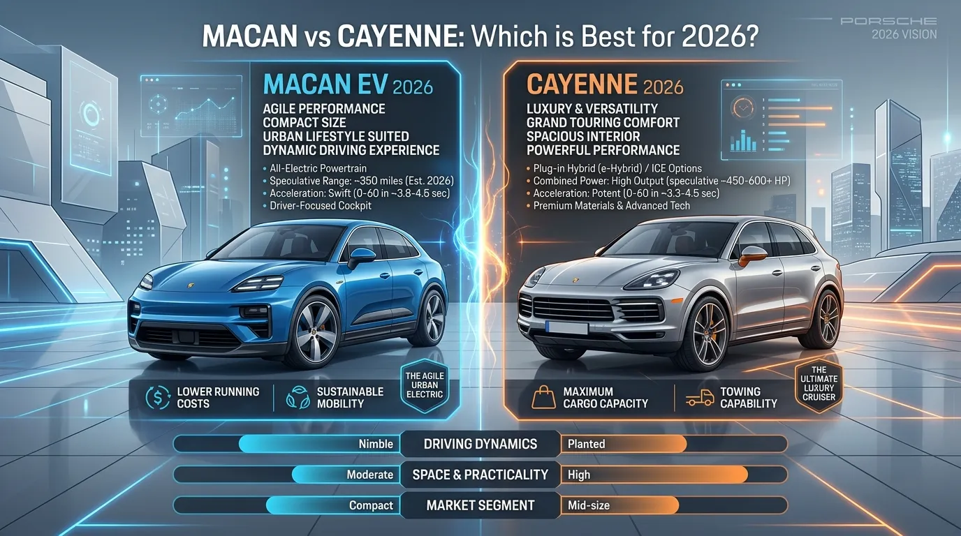 Difference Between Macan and Cayenne