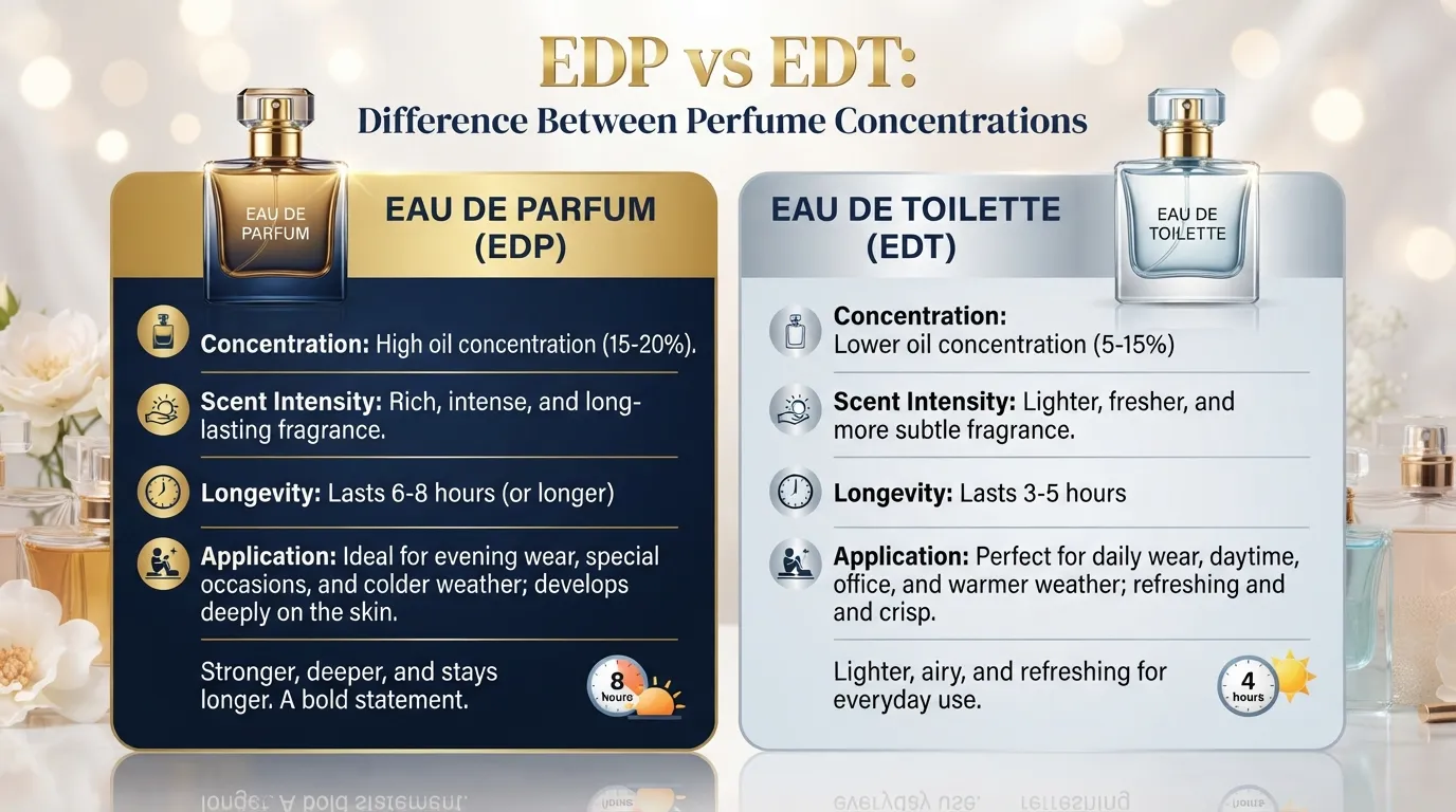 Difference Between EDP and EDT