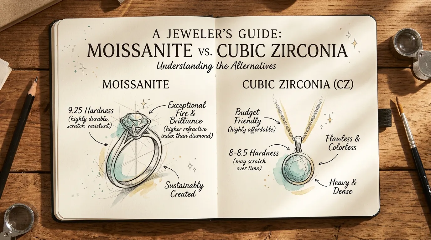 Difference Between Moissanite and CZ